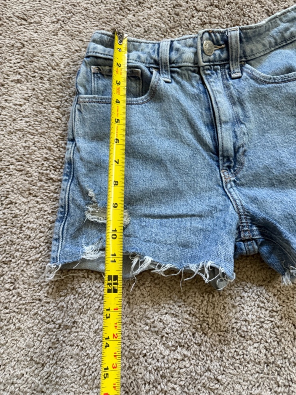 Hollister Ultra high rise Mom Short 000 - Picture 6 of 8